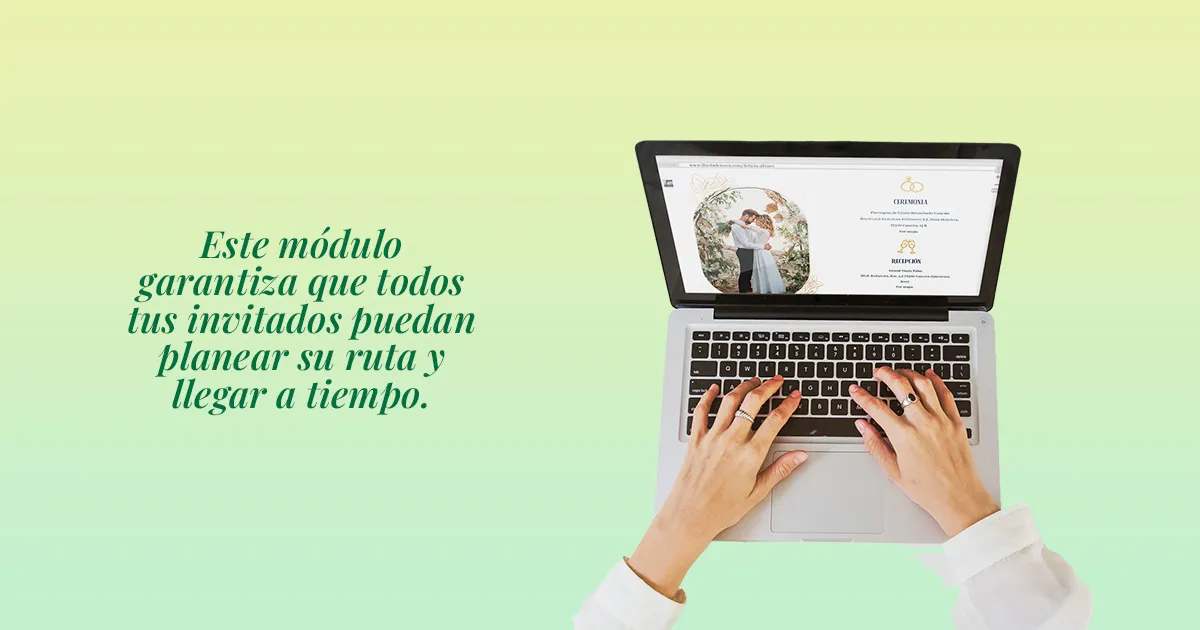Módulo de Ubicación en Invitaciones Digitales