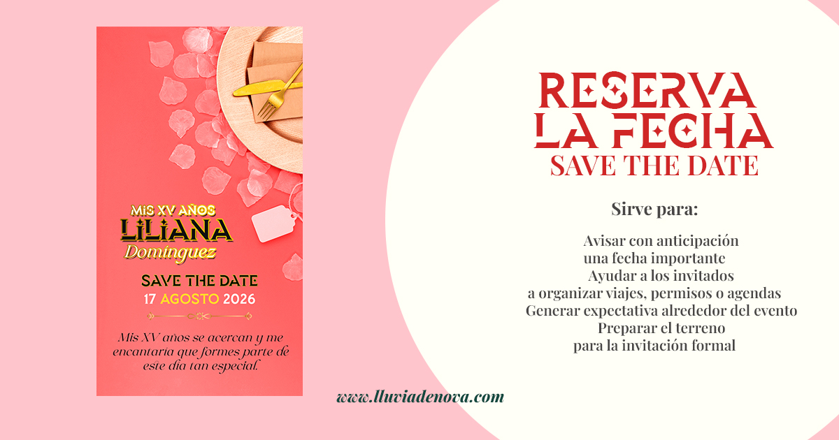 Save the Date digital: qué es y por qué enviarlo