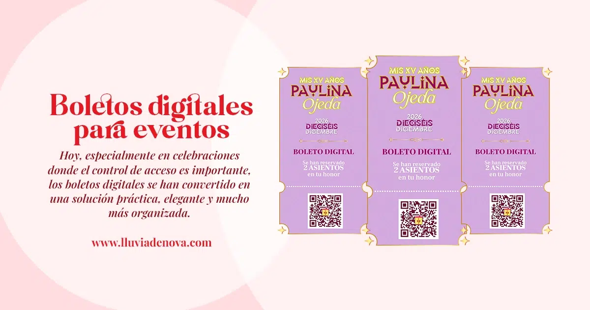 Boletos digitales para eventos: por qué se han convertido en una extensión esencial de las invitaciones modernas